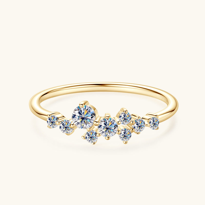 LUMNA – Rosé Spark Ring met Zirkoon