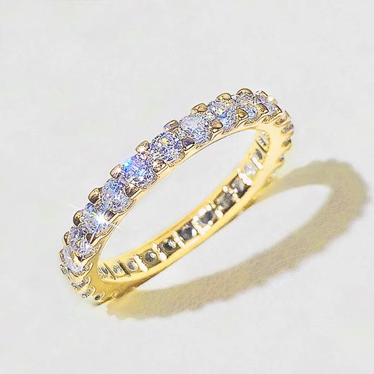 LUMNA – Golden Minimal Ringenset, Verstelbaar